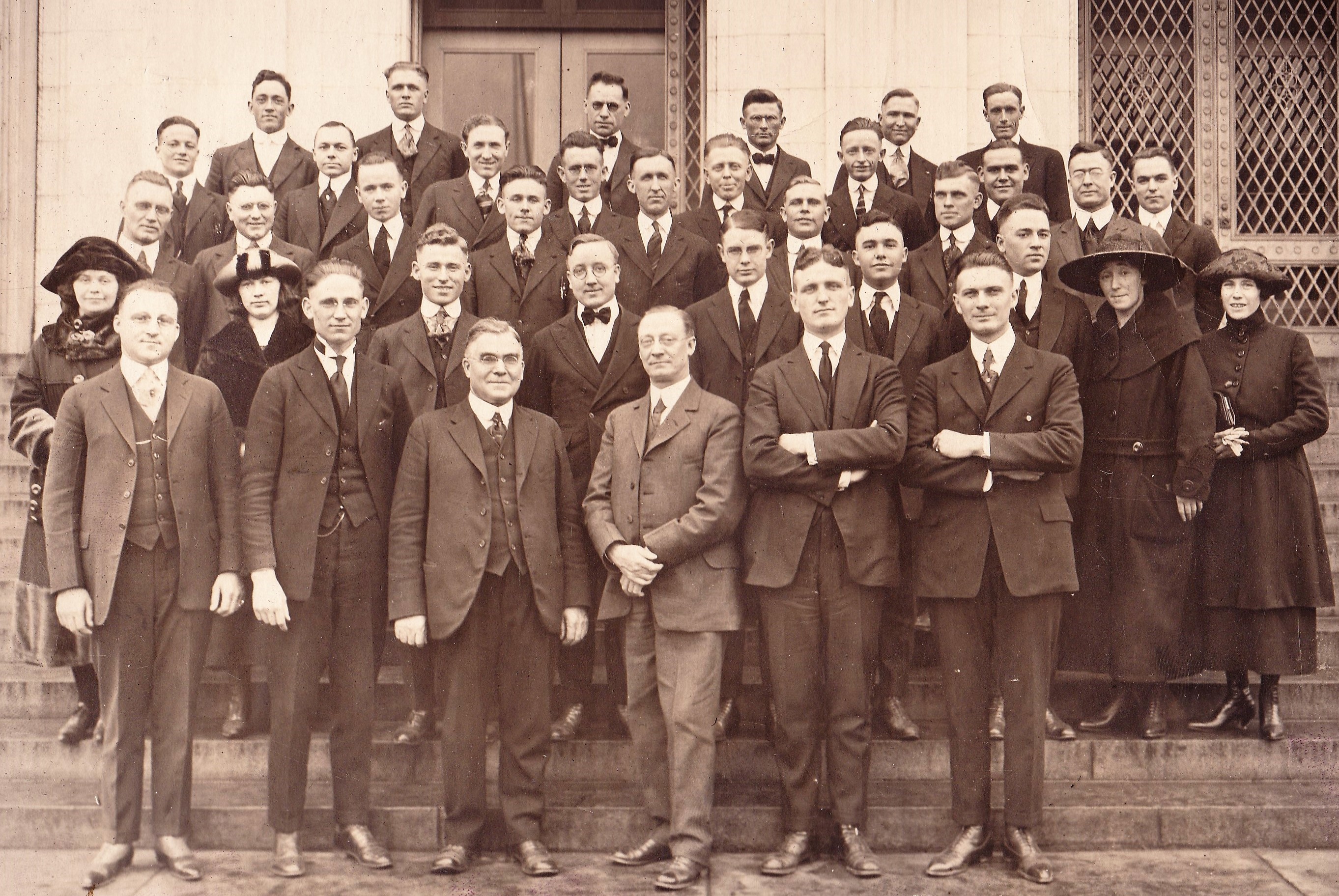 Missionaries at Georgia Semi-Annual Conference-,  1920 December 12